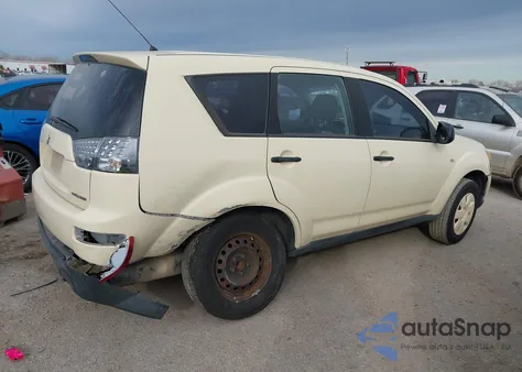 2007 Mitsubishi Outlander Es/Ls из США, поврежденный, VIN JA4MS31X07U008234